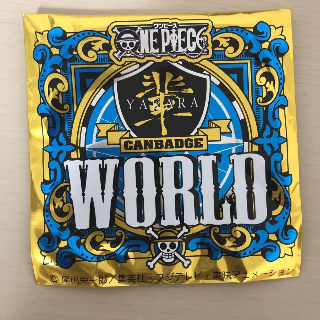 ONE PIECE ワンピース ロー　輩缶バッジ　バースデー缶バッジ ONEPIECE “輩”缶バッジ第24弾 WORLD トラファルガー・ロー | K